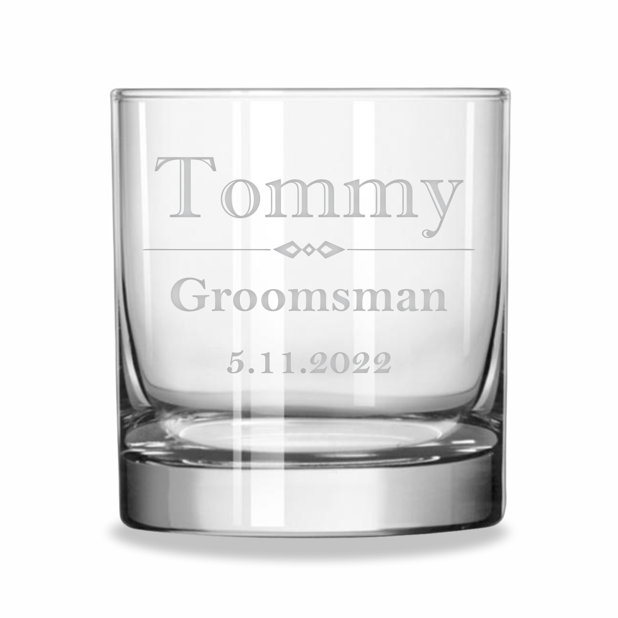 Formal | Personalized 11oz Whiskey Glass